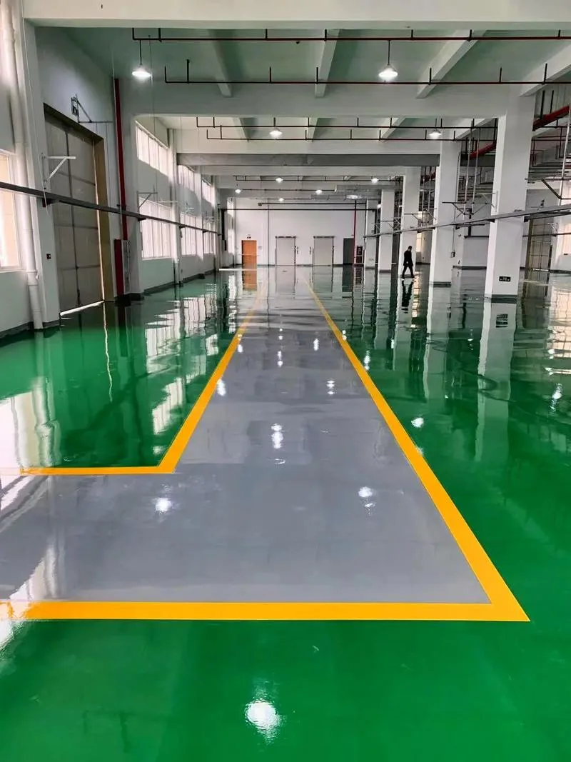 昆山某精密模具厂环氧地坪翻新及起砂修补工程交付